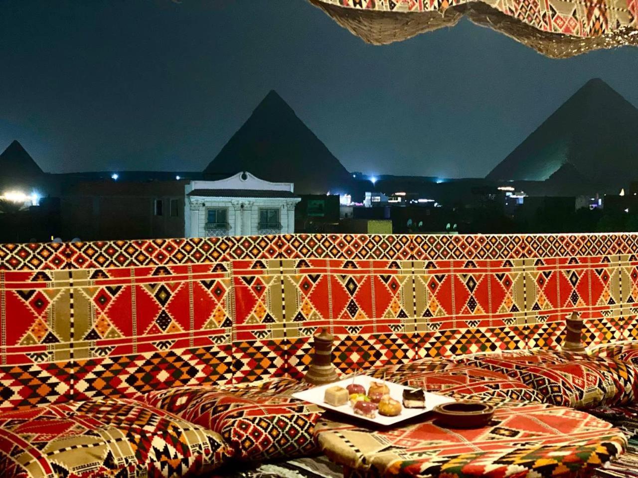 Majestic View Pyramids Inn Kafret el-Gabal Exteriér fotografie